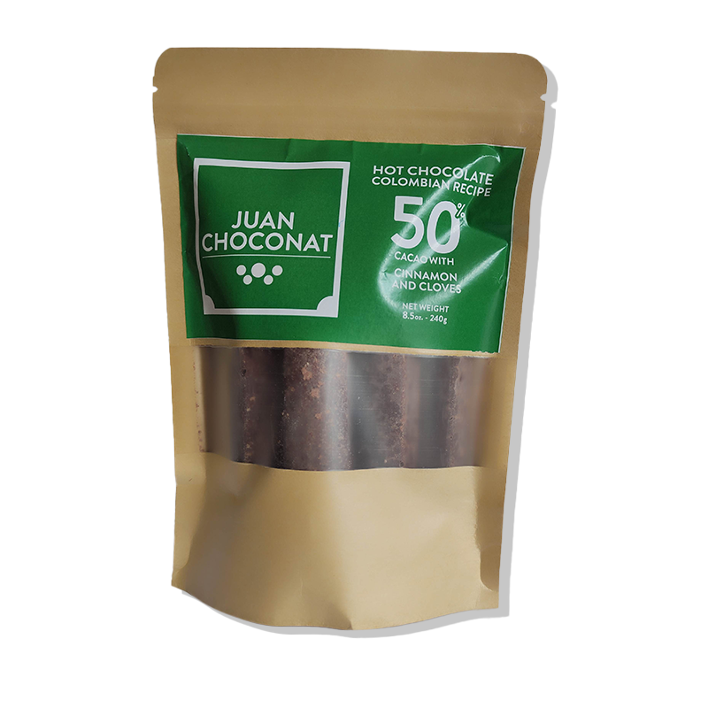 
                  
                    HOT CHOCOLATE CINNAMON & CLOVES 50% CACAO - 240 g - Sticks
                  
                