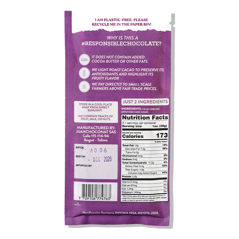 
                  
                    Dark Chocolate 80% Cacao
                  
                