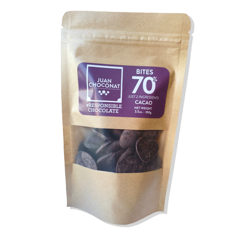 Bites Dark Chocolate 70% Cacao