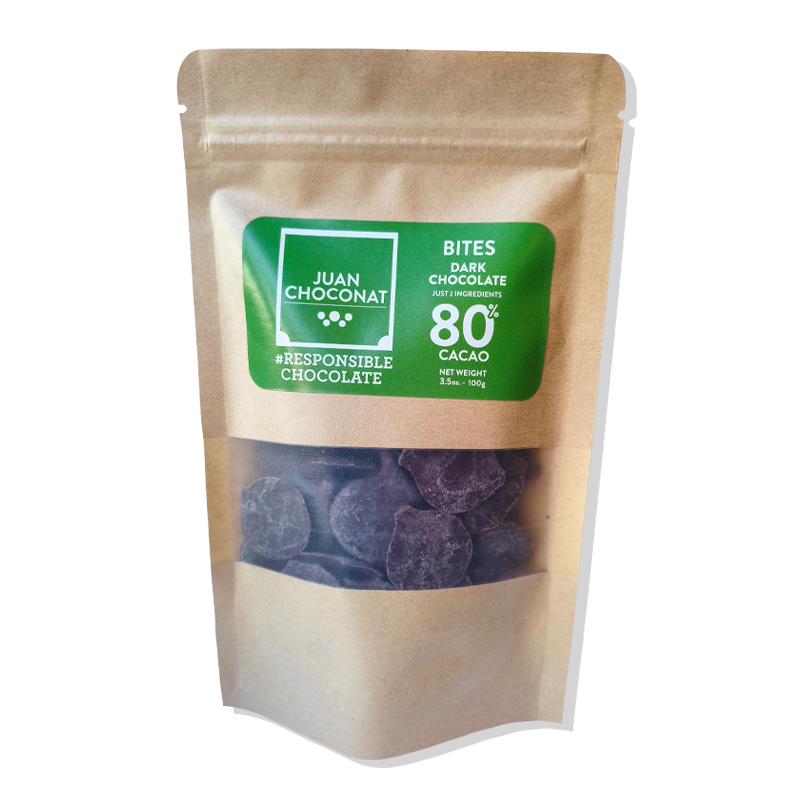 Bites Dark Chocolate 80% Cacao