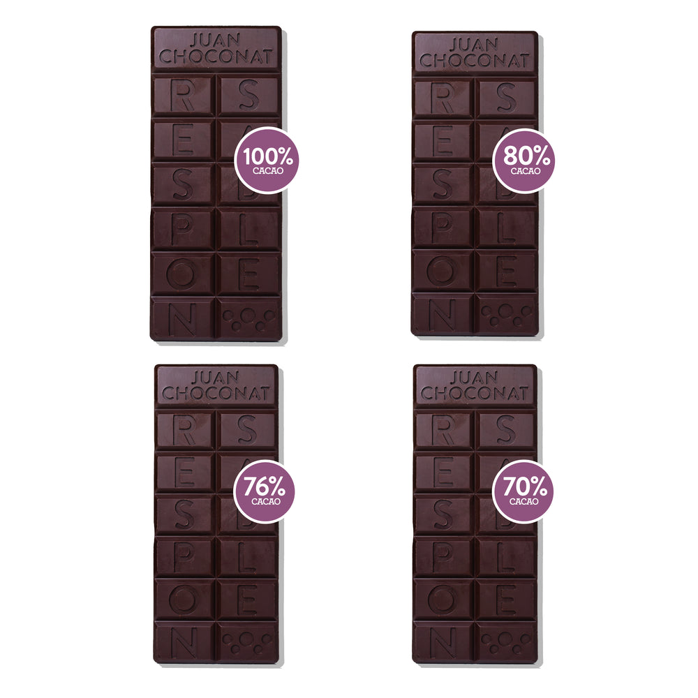 
                  
                    Case of 4 - Variety Dark Chocolates
                  
                
